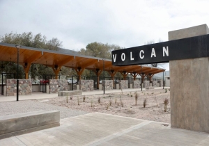 Inauguraron la nueva estación de trenes de Volcán