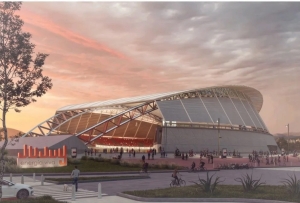 Ciudad Deportiva: Inicia la construcción del estadio flexible en Alto Comedero