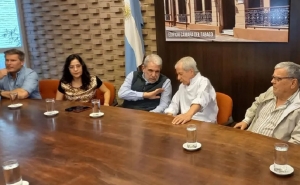 Aníbal Fernández se reunió con tabacaleros