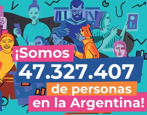 Censo 2022: Argentina tiene 47.327.407 habitantes, según los datos provisorios