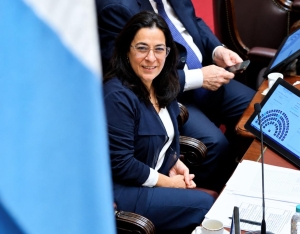 CAROLINA MOIS&Eacute;S EJERCE LA VICEPRESIDENCIA DE LA NACI&Oacute;N