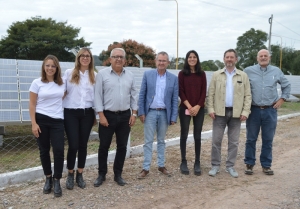 Flamante parque solar en San Pedro