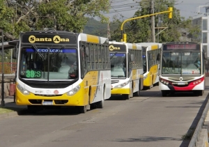 Subi&oacute; el boleto del colectivo urbano en San Salvador de Jujuy