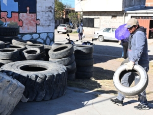 Durante el primer Neumatón del 2025 se recuperaron unas 500 cubiertas en Alto Comedero