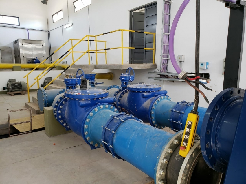 El Plan Belgrano invirti&oacute; m&aacute;s de 600 millones pesos en la Ampliaci&oacute;n y optimizaci&oacute;n de la Planta Potabilizadora de Alto Reyes