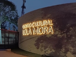 Obras del Centro Cultural Lola Mora, al 54%