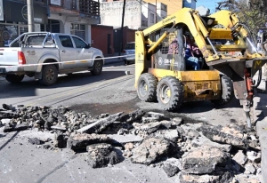 &ldquo;Queremos obras que duren 50 a&ntilde;os&rdquo;, afirm&oacute; el intendente Jorge al anunciar repavimentaci&oacute;n de Patricias Argentinas