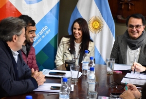 Concejales se reunieron con la nueva Directora Municipal de Rentas