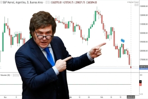 Javier Milei habl&oacute; y los mercados reaccionaron: subieron acciones y hubo tensi&oacute;n cambiaria