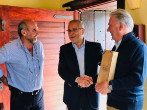 Llegaron los franceses interesados en los vinos de extrema altura de Jujuy