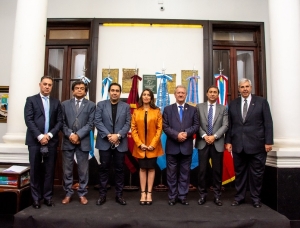 Haquim participó de la reunión de la Mesa Ejecutiva del ParlaNOA