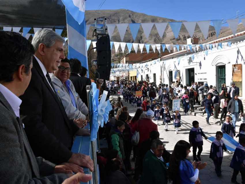 Haquim en Tilcara: &ldquo;es necesario tener un pueblo en paz, un pueblo prolijo y preparado&rdquo;
