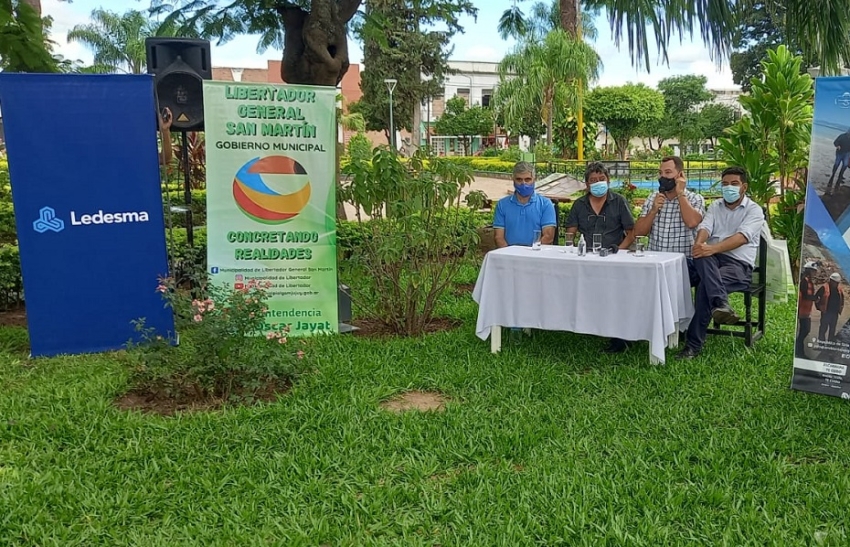 Ledesma acompa&ntilde;a acciones para  el cuidado del ambiente