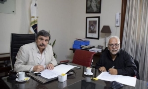 Unju y Upcn firmaron un convenio de cooperaci&oacute;n