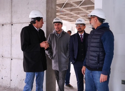 Sadir recorrió la obra del hotel Amérian Jujuy y destacó la inversión privada para más oferta turística