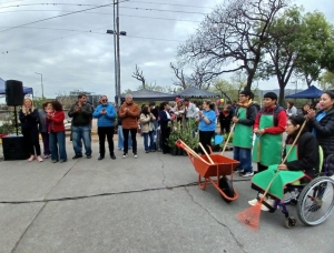 El Municipio celebró junto a APPOJUY sus 17 años con una iniciativa a favor de la inclusión en APPACE