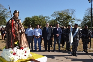 Fiestas patronales en Vinalito: el vicegobernador acompañó la agenda en honor a San Roque