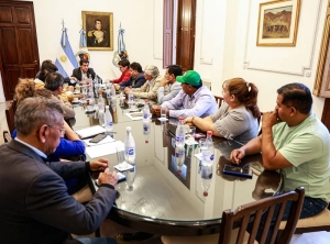 Sadir e intendentes fortalecen una agenda conjunta de gestión