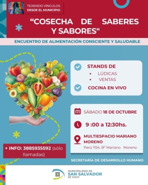 Promueven la alimentación consciente con el encuentro “Cosecha de Saberes y Sabores”