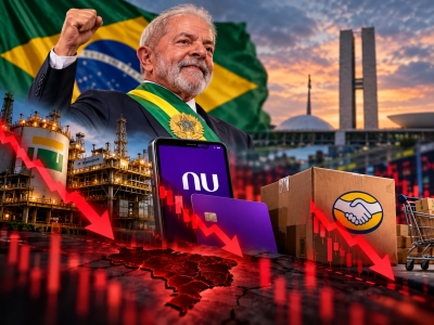 Efecto Lula: se desploman las acciones brasileñas en el premercado y crece la incertidumbre financiera