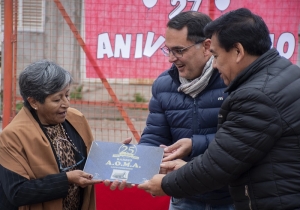 El barrio AOMA celebr&oacute; un nuevo aniversario