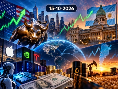 Wall Street rebotó pese al salto de la inflación en EE.UU.: el Dow Jones ganó 1,08% y el Merval cerró en alza