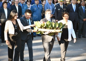 Concejales participaron del acto en homenaje a los h&eacute;roes de Malvinas