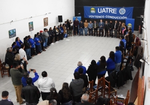 Bernis acompañó una capacitación de UATRE en El Carmen