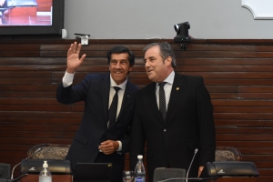 Bernis reivindic&oacute; las inversiones en obra p&uacute;blica en la apertura de sesiones de la Legislatura