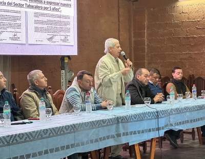 Pidieron destrabar fondos del FET y rechazaron renovación de Emergencia tabacalera