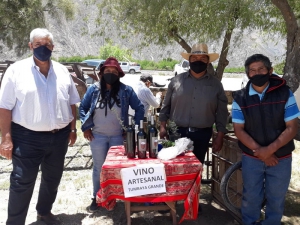 Haquim particip&oacute; de la feria de agricultores de Tumbaya