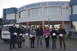 Visita de concejales a las instalaciones de Hierros La Quiaca