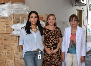 Empresa contra el dengue: insumos y medicamentos para el Hospital Oscar Orías