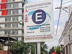 Nuevo cuadro tarifario en el estacionamiento en San Salvador de Jujuy