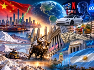 Mercados: semana clave para los inversores con balances de Tesla, Netflix y Meta, datos de China y actividad econ&oacute;mica argentina