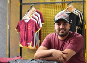 Fernando Agust&iacute;n D&iacute;az creador de la empresa textil juje&ntilde;a Mantis, es el Joven Empresario del A&ntilde;o