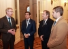 Minería, eje del encuentro entre gobernador y vicegobernador con el Embajador de Suecia en Argentina