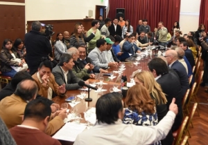 La Legislatura inició el debate por la Ley de Coparticipación Municipal